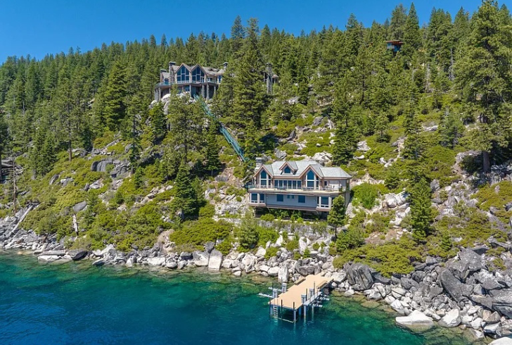 Lakefront Crystal Bay mansion at Tahoe