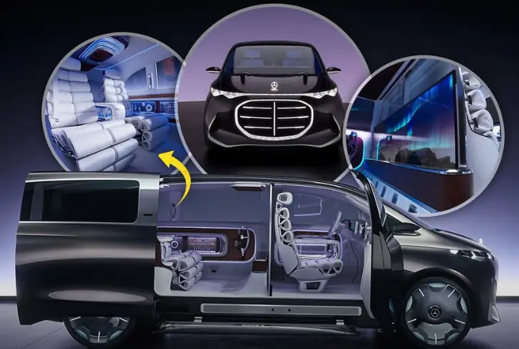 Mercedes Vision V electric limousine