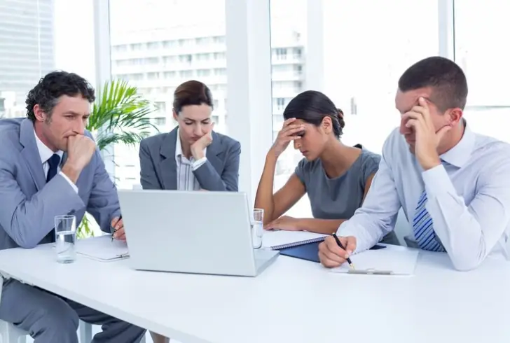 Team struggling with declining workplace culture