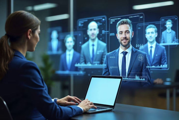 AI avatar representing tech company CEO