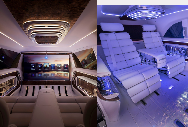 Mercedes Vision V interior