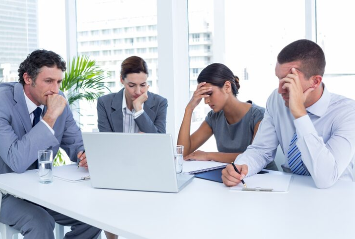 Team struggling with declining workplace culture