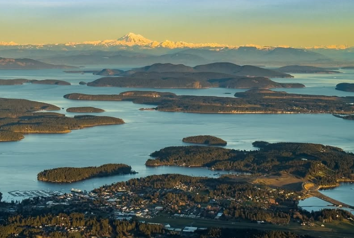 San Juan Islands coastal landscape